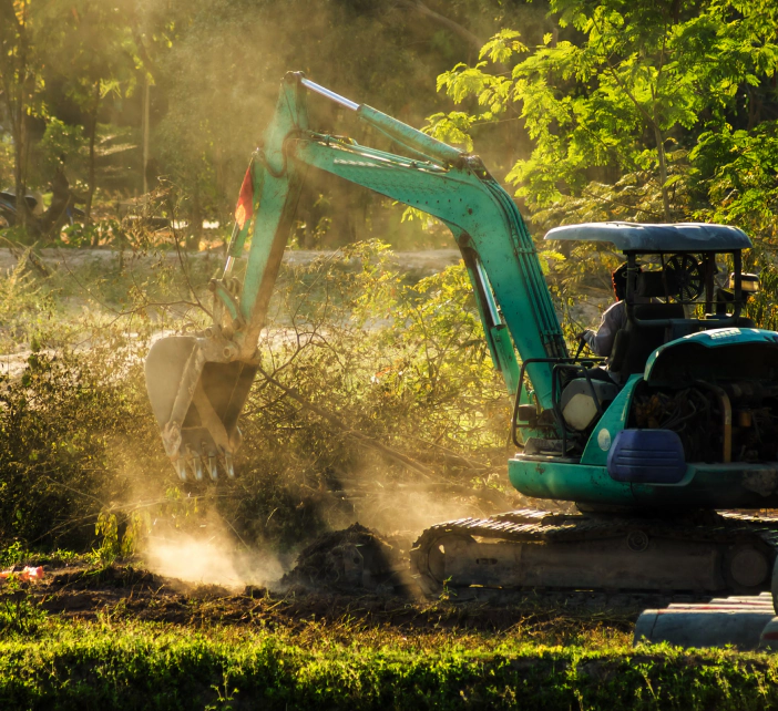 lawn land clearing